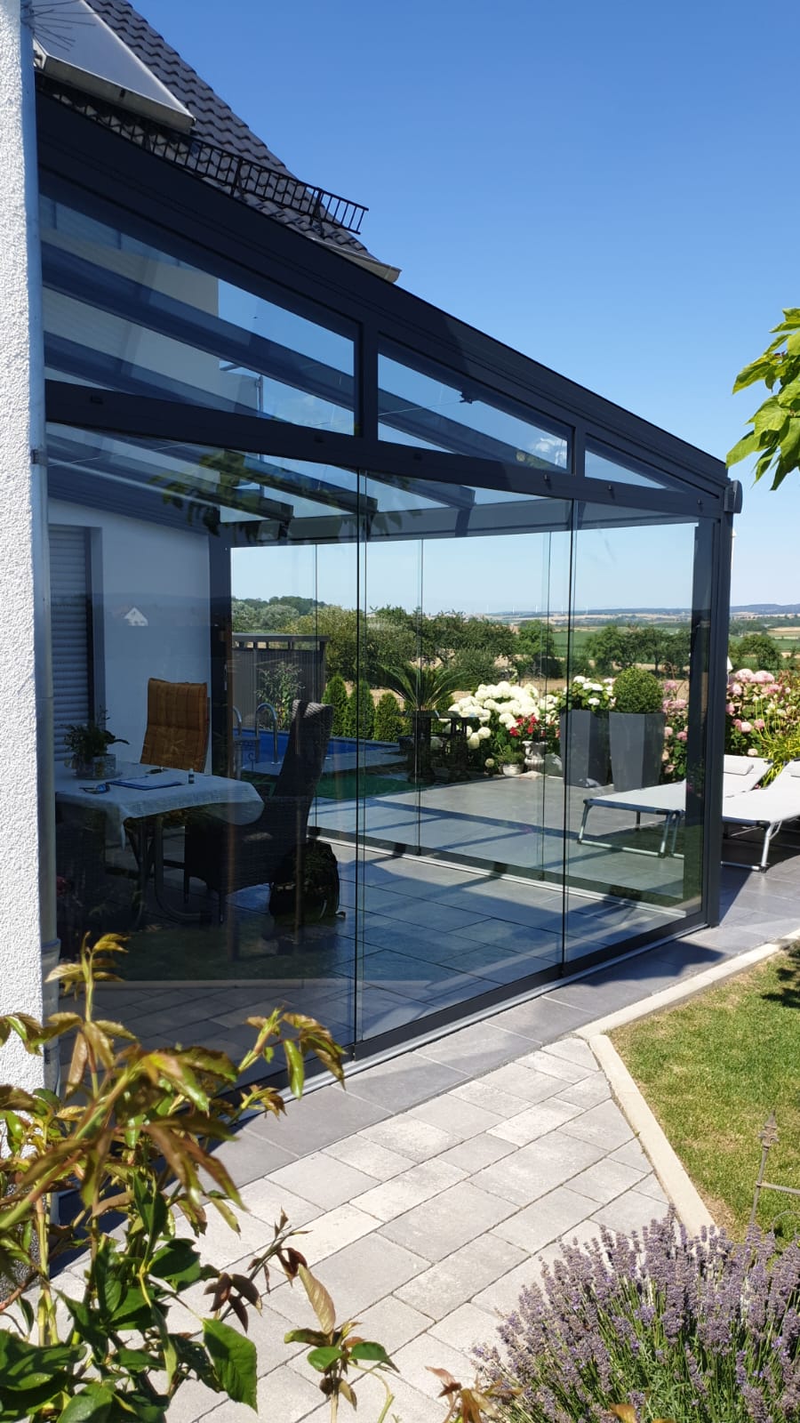 Terrassendach Panorama